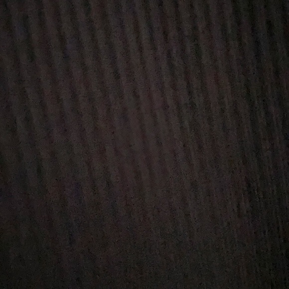 ✅H&M black stretchy  ankle length skirt /elastic waist /slit down left side - Picture 3 of 4